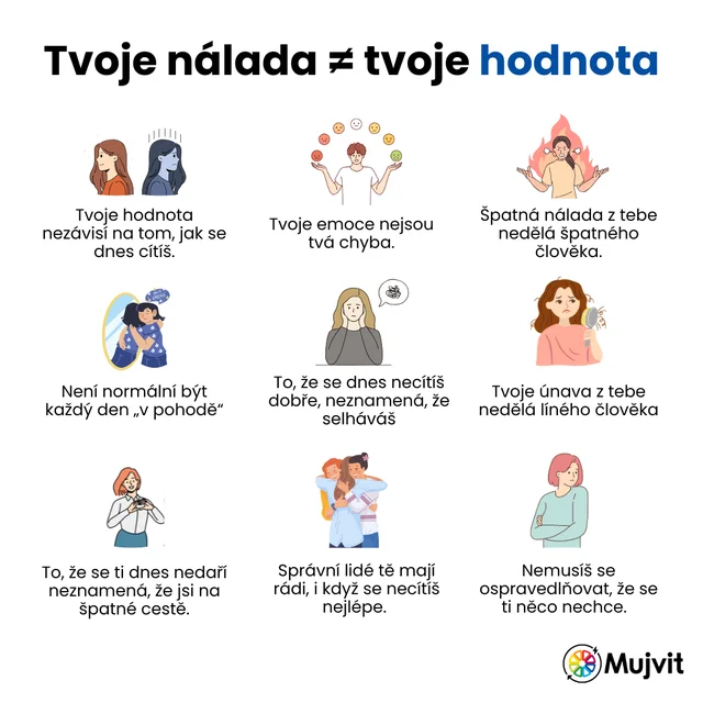 Příspěvek Mujvit ze sociálních sítí