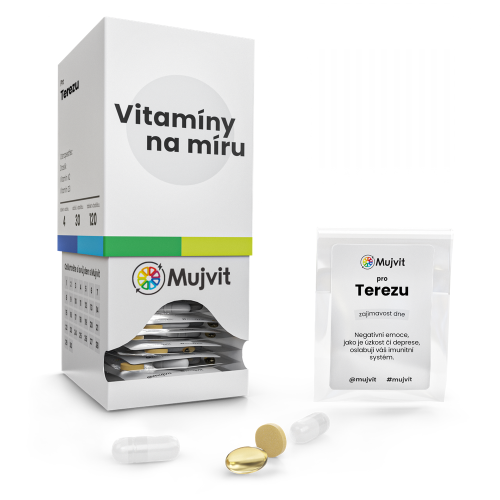 Mujvit balíček a denní sáček vitamínů na míru