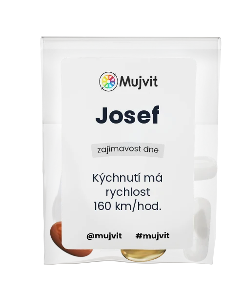 Sáček Mujvit pro Josefa
