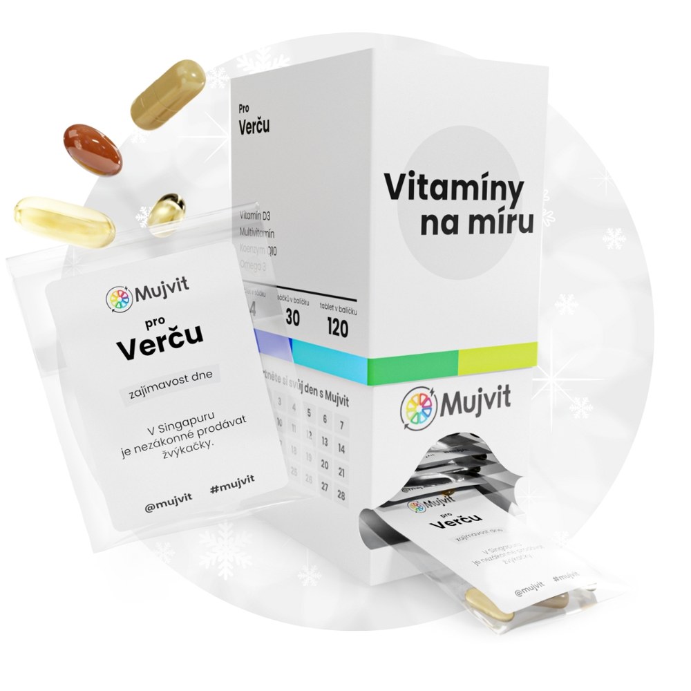 Darujte letos Mujvit, vánoční vitamíny na míru